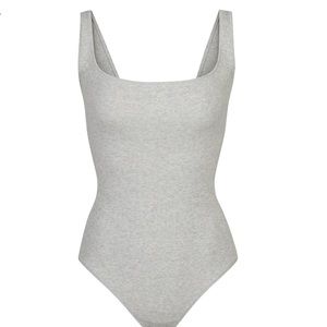 SKIMS Cotton Rib Bodysuit